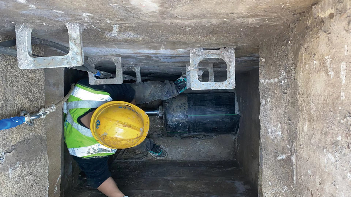 桥西HDPE短管内衬法